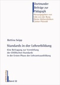Cover: Standards in der Lehrerbildung - Projekt