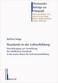Enlarge image Cover: Standards in der Lehrerbildung - Projekt
