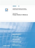 Cover: Mass Media in Belarus - Projekt