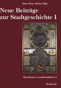 Cover: Neue Beitr&auml;ge zur Stadtgeschichte I - verlag regionalkultur