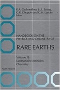 Cover: Handbook on the Physics and Chemistry of Rare Earths: Lanthanides/Actinides - Chemistry v.18 - Elsevier