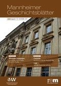 Cover: Mannheimer Geschichtsbl&auml;tter. rem-magazin - verlag regionalkultur
