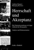 Cover: Herrschaft und Akzeptanz - Lippe Verlag