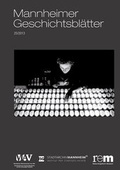Cover: Mannheimer Geschichtsbl&auml;tter 25/2013 - verlag regionalkultur