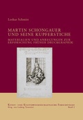 Cover: Martin Schongauer - VDG Weimar - Verlag und Datenbank f&uuml;r Geisteswissenschaften