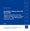 Cover: PLANNING URBAN DISASTER RECOVERY - VDG Weimar - Verlag und Datenbank f&uuml;r Geisteswissenschaften