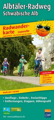 Abbildung von: Albtäler-Radweg, Schwäbische Alb - PUBLICPRESS