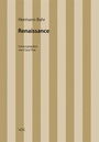 Cover: Hermann Bahr / Renaissance - VDG Weimar - Verlag und Datenbank f&uuml;r Geisteswissenschaften