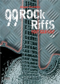 Abbildung von: 99 Rock-Riffs for Guitar - AMA
