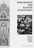 Cover: Forschungen zum Kloster Schulpforta - Stekovics, J