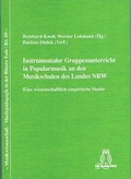 Cover: Instrumentaler Gruppenunterricht in Popularmusik an den Musikschulen des Landes NRW - Die Blaue Eule