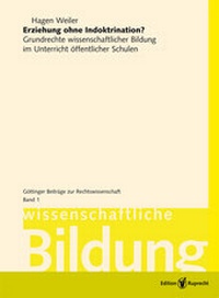 Abbildung von: Erziehung ohne Indoktrination? - Duehrkohp & Radicke
