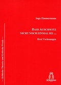 Cover: Dass Auschwitz nicht noch einmal sei ... - Die Blaue Eule