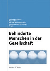 Enlarge image Cover: Behinderte Menschen in der Gesellschaft - Springer