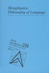 Enlarge image Cover: Metaphysics, Philosophy of Language - J.H.Röll Verlag