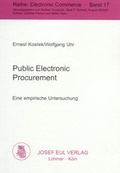 Cover: Public Electronic Procurement - Josef Eul Verlag