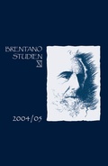 Cover: Brentano Studien. Internationales Jahrbuch der Franz Brentano Forschung / Werte - J.H.R&ouml;ll Verlag