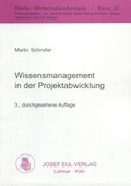 Cover: Wissensmanagement in der Projektabwicklung - Josef Eul Verlag
