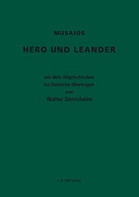 Enlarge image Cover: Hero und Leander - J.H.Röll Verlag