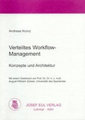 Cover: Verteiltes Workflow-Management - Josef Eul Verlag