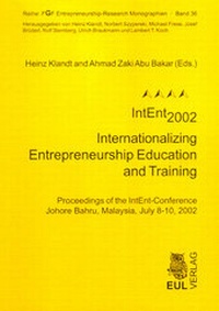 Abbildung von: IntEnt2002 - Josef Eul Verlag