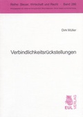 Cover: Verbindlichkeitsr&uuml;ckstellungen - Josef Eul Verlag