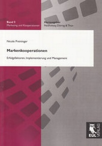 Abbildung von: Markenkooperationen - Josef Eul Verlag
