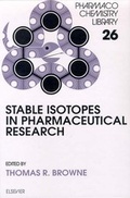 Bild: Stable Isotopes in Pharmaceutical Research: Volume 26 - Elsevier