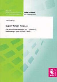 Abbildung von: Supply Chain Finance - Josef Eul Verlag