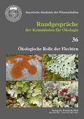 Cover: &Ouml;kologische Rolle der Flechten - Pfeil, F