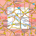 Cover: C3134 Wittenberge Topographische Karte 1 : 100 000 - Landesamt f&uuml;r Vermessung und Geoinformation Sachsen-Anhalt (LVermGeo)