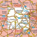 Cover: C4734 Halle (Saale) Topographische Karte 1 : 100 000 - Landesamt f&uuml;r Vermessung und Geoinformation Sachsen-Anhalt (LVermGeo)