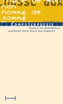 Cover: Computerpoesie - transcript