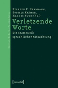 Cover: Verletzende Worte - transcript