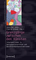 Cover: Grenzg&auml;nge zwischen den K&uuml;nsten - transcript