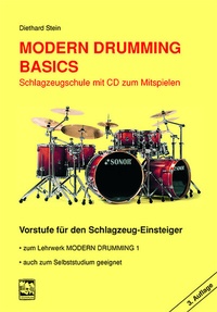 Abbildung von: Modern Drumming. Schlagzeugschule mit CD zum Mitspielen - Leu-Vlg Wolfgang Leupelt
