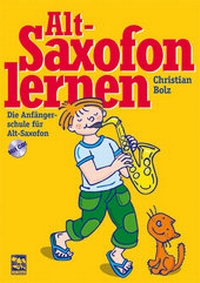 Abbildung von: Altsaxofon lernen - Leu-Vlg Wolfgang Leupelt