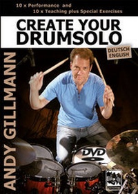 Abbildung von: Create your Drumsolo DVD - Leu-Vlg Wolfgang Leupelt