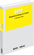 Cover: QUID - Mengenkennzeichnung von Zutaten - Behr's GmbH