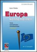 Cover: Europa kennenlernen - Stolz