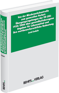 Abbildung von: Von der Missbrauchskontrolle zum generellen Verbot - Behr's GmbH