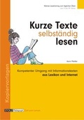 Cover: Kurze Texte selbst&auml;ndig lesen - Stolz