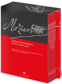 Abbildung von: Kleinere Kirchenwerke im Urtext der Stuttgarter Mozart-Ausgabe - Carus-Verlag