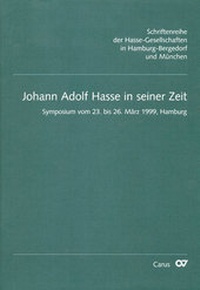 Abbildung von: Adolf Hasse in seiner Zeit - Carus-Verlag