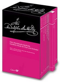 Abbildung von: Felix Mendelssohn Bartholdy. Geistliche Musik für Chor und Orchester - Carus-Verlag