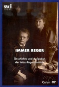 Cover: Immer Reger - Carus-Verlag