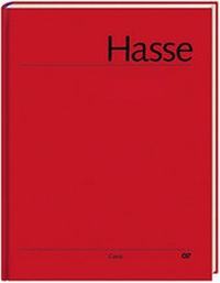 Abbildung von: Johann Adolf Hasse. Cleofide - Carus-Verlag