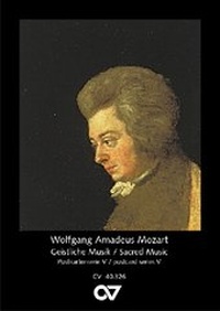 Abbildung von: Wolfgang Amadeus Mozart: Geistliche Musik - Carus-Verlag