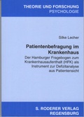 Cover: Patientenbefragung im Krankenhaus - Roderer Verlag