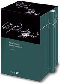 Abbildung von: Franz Schubert: Sämtliche Lateinische Messen - Carus-Verlag